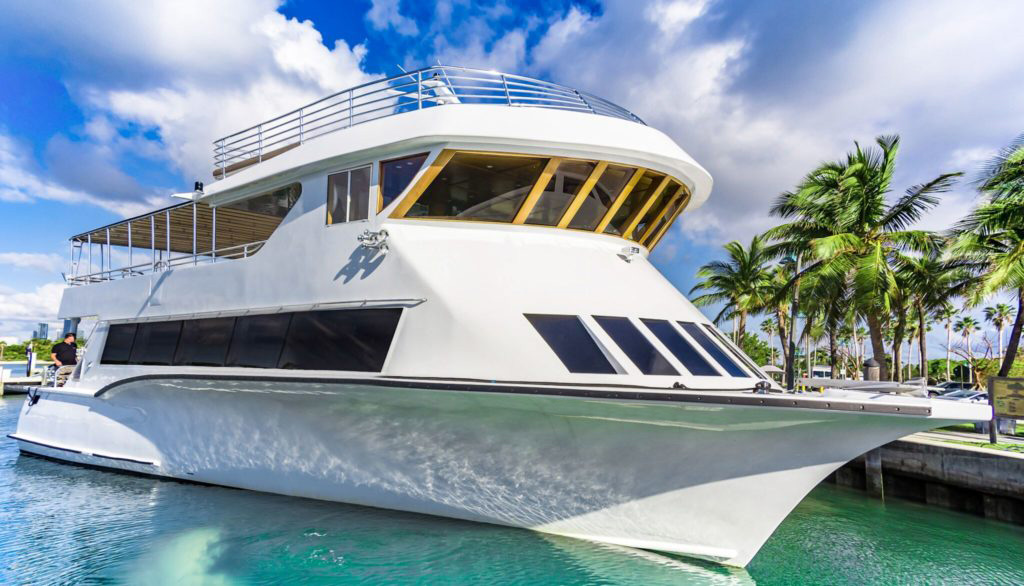 Bayride Party Yacht Charter in Miami and South Florida
