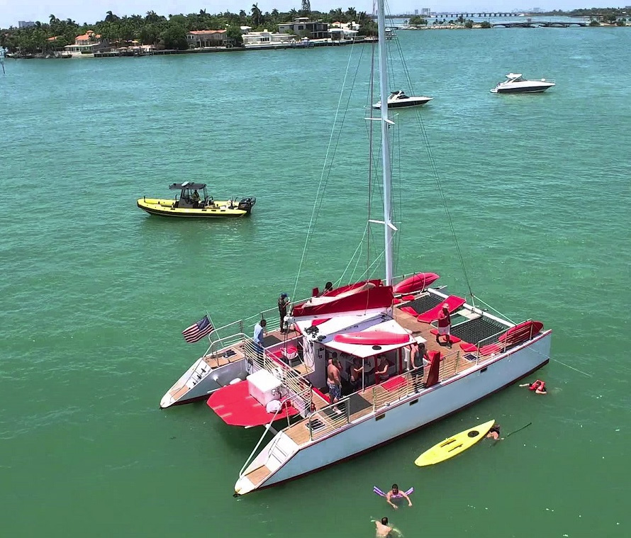 Miami Catamaran I Party Boat Charter in Miami and South Florida