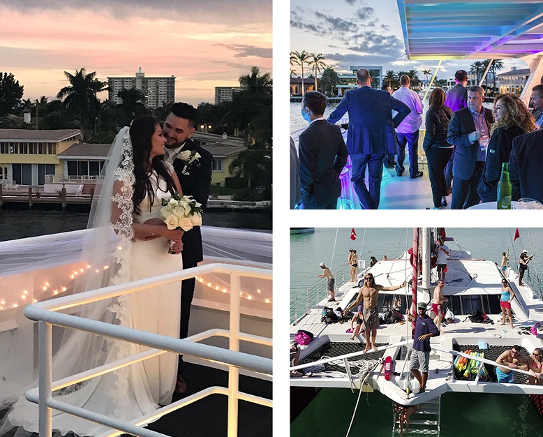 yacht dinner party miami